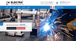 Desktop Screenshot of electrawelding.com